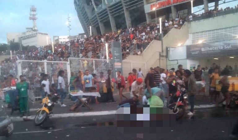 Homem é morto a tiros após fim de festa na Arena Fonte Nova, em Salvador