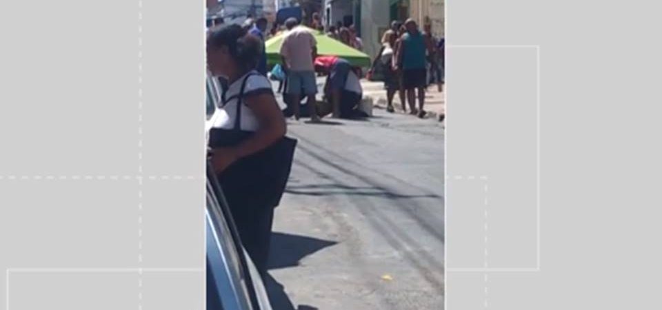 Lauro de Freitas: homem fica ferido após ser atingido por fiação em chamas