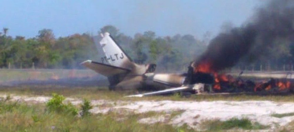 Morre segunda vítima de acidente com aeronave que caiu em Maraú
