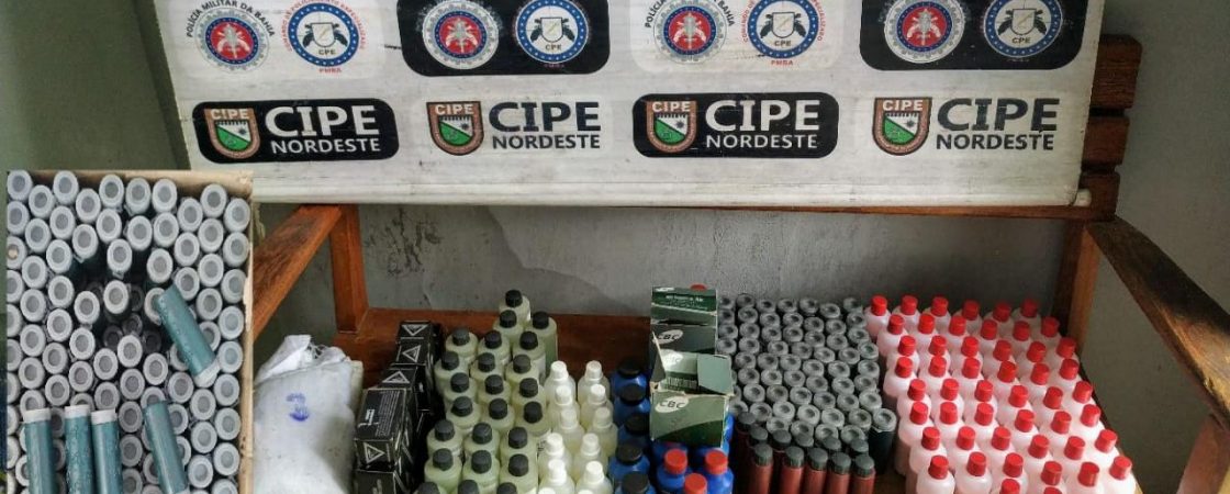 Fábrica clandestina de munições é desarticulada no interior do estado
