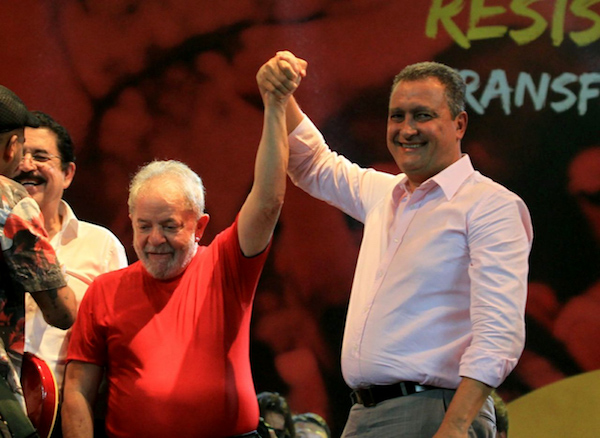 Salvador: Lula se reúne com Rui Costa e demais governadores do Nordeste hoje (13)