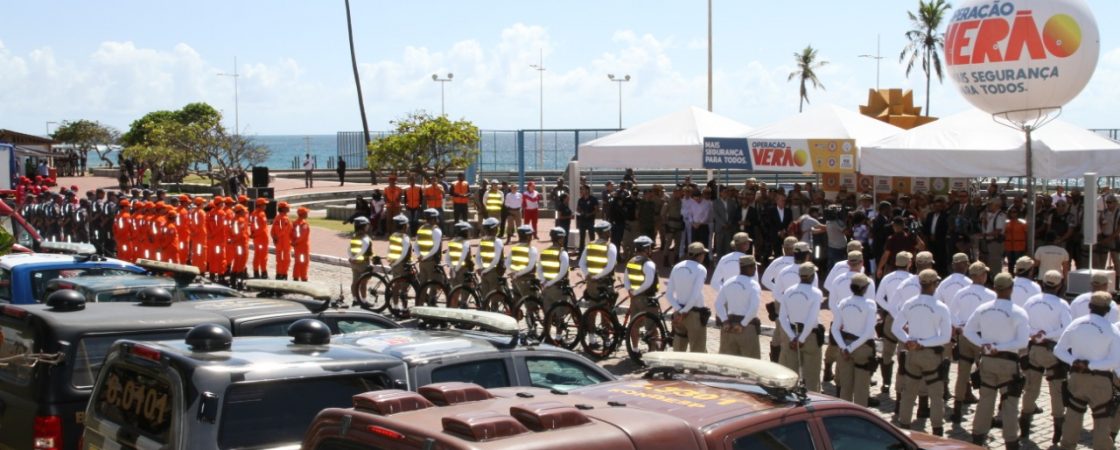 Operação Verão reforça policiamento com plantões extras na Bahia