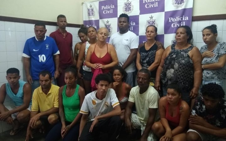 Ação conjunta localiza 20 traficantes em Salvador e interior do estado