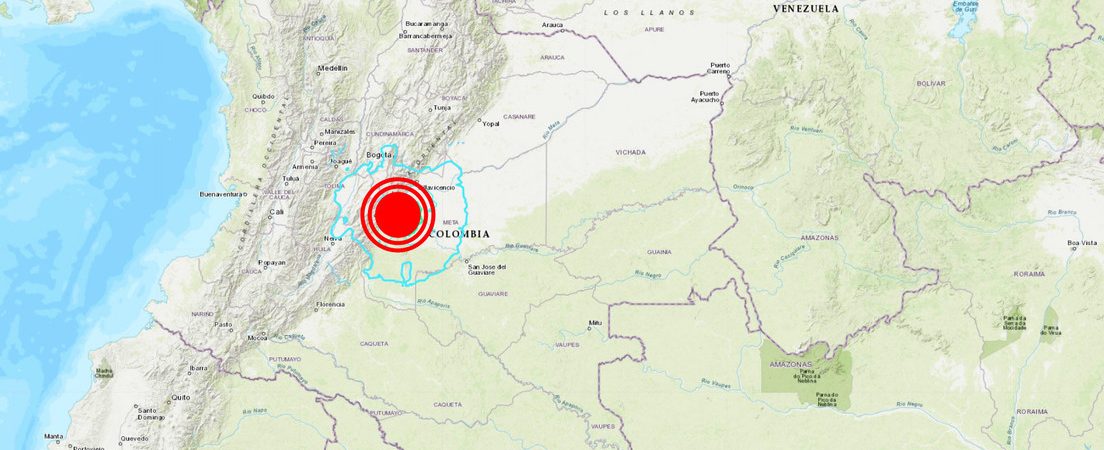 Terremoto de magnitude 6,2 atinge a Colômbia