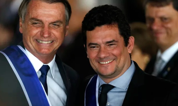 “Não vou desejar boa sorte porque sei que o Brasil não estará bem com ele”, diz Bolsonaro sobre candidatura de Moro