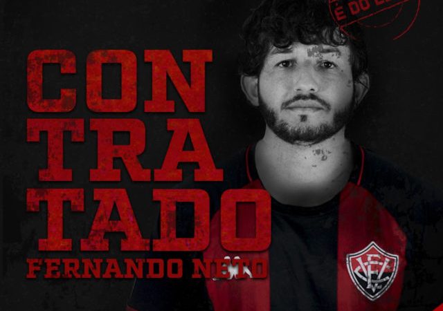 Confira: Vitória anuncia contratação do meia Fernando Neto