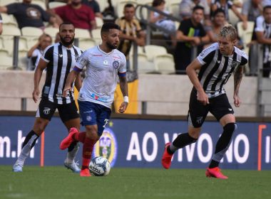 Bahia consegue virada diante do Ceará, mas sofre empate nos acréscimos