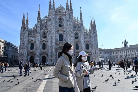 Itália: Número de mortes por coronavírus sobe para cinco