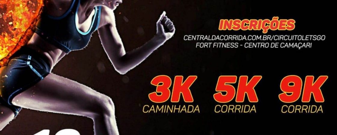 10ª edição do Circuito Let´s Go Run acontece neste domingo em  Camaçari