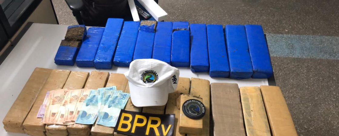 Camaçari: polícia apreende 36 tabletes de maconha em Arembepe