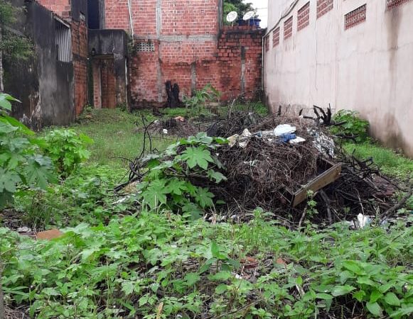 Camaçari: moradores da Nova Vitória reclamam de lixo em terrenos baldios