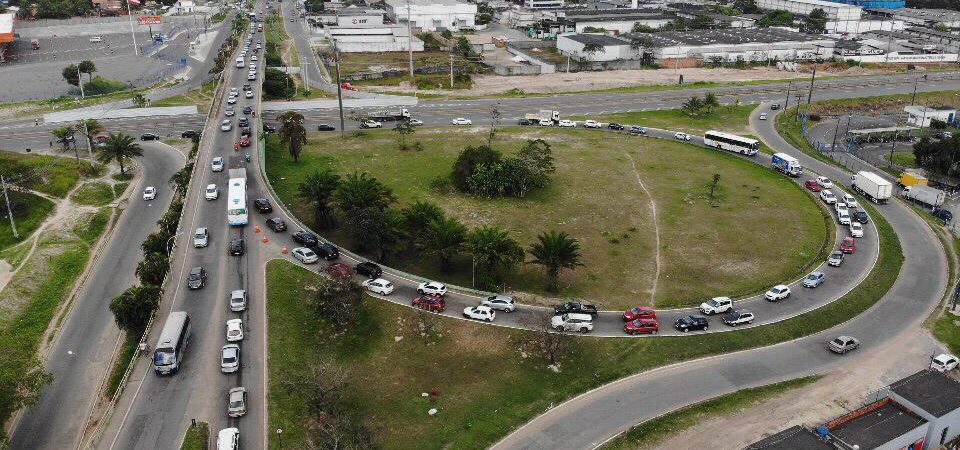 Camaçari: Viaduto do Trabalhador terá interrupções no trânsito neste domingo (5)