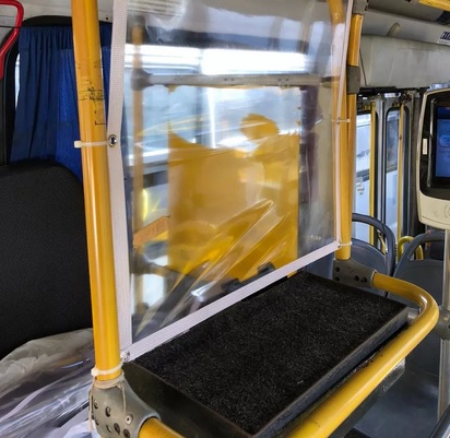 Ônibus do transporte público de Salvador irão receber barreiras de proteção