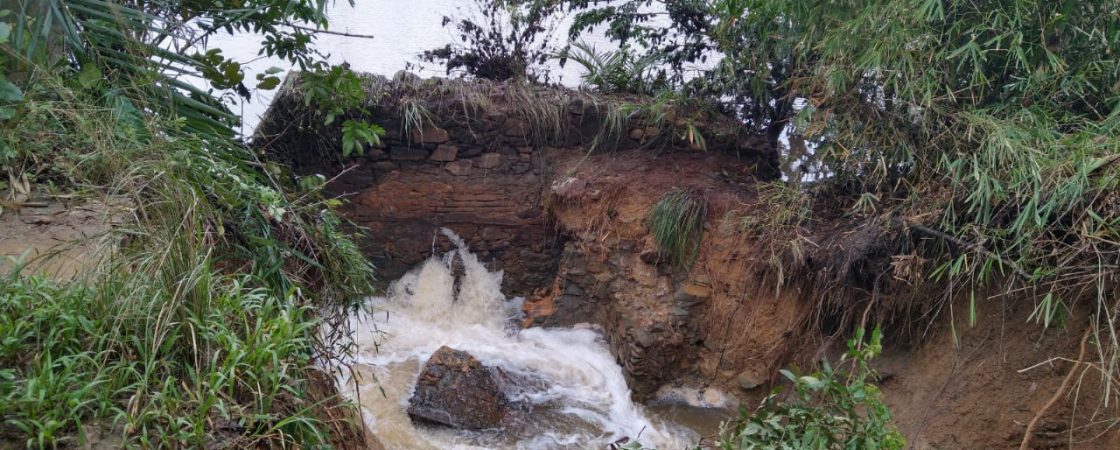 Simões Filho: moradores relatam preocupação com rompimento de barragem; veja vídeo