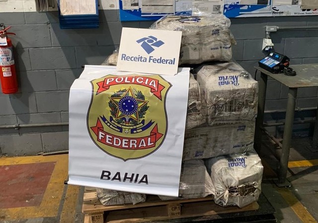 Mais de 600 Kg de cocaína são apreendidos no porto de Salvador