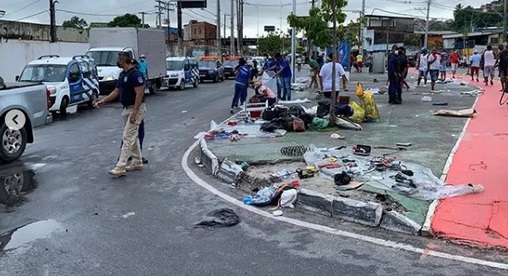 Covid-19: Guarda Municipal é baleado em ação de fiscalização na ‘Feira do Rolo’, em Salvador