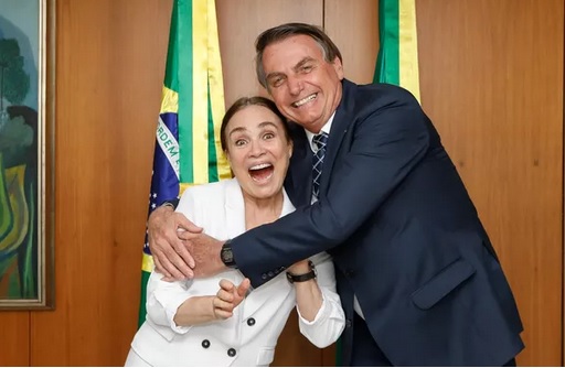 Regina Duarte posta montagem de Bolsonaro com Jesus: “Não é fake”
