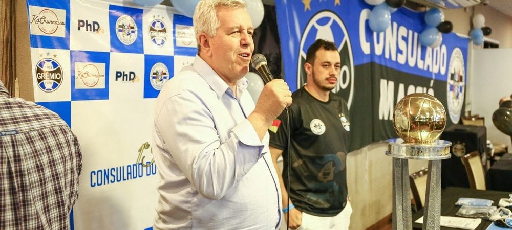 Aos 68 anos, vice-presidente do Grêmio morre vítima de sequelas decorrentes da Covid-19