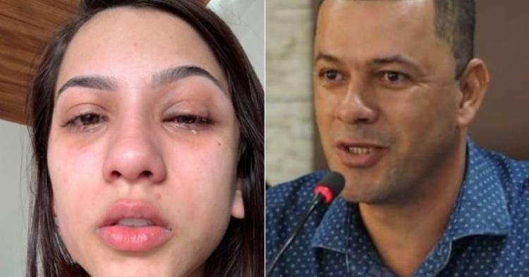 Filha do presidente da Câmara de Campo Formoso denuncia agressões feitas pelo pai