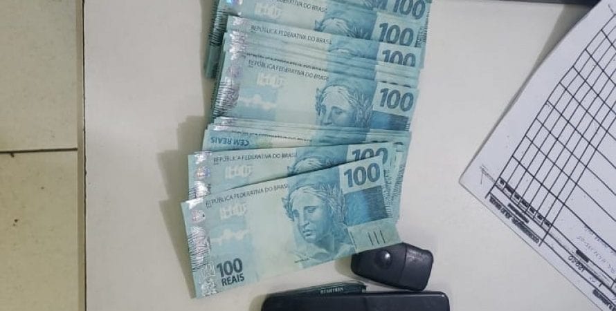 Salvador: homem é preso com quase R$ 3 mil em notas falsas