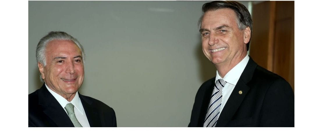 Bolsonaro anuncia que convidou Michel Temer para chefiar missão de ajuda do Brasil ao Líbano