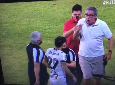 Paulo Carneiro  ameaça jogador do Ceará: ‘Aqui você apanha’