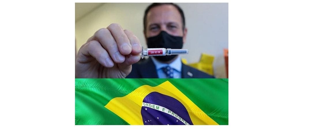 Covid-19: Doria diz que vacina chinesa poderá estar disponível em dezembro