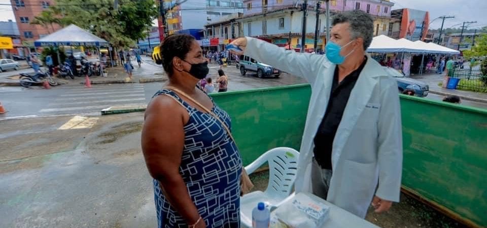 Simões Filho: Base fixa de atendimento à saúde é instalada no Centro da cidade