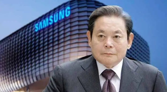 Morre aos 78 anos Lee Kun-hee, presidente da Samsung