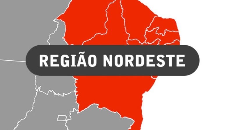Nordeste é a segunda região brasileira mais afetada pela Covid-19, aponta dados do Ministério da Saúde