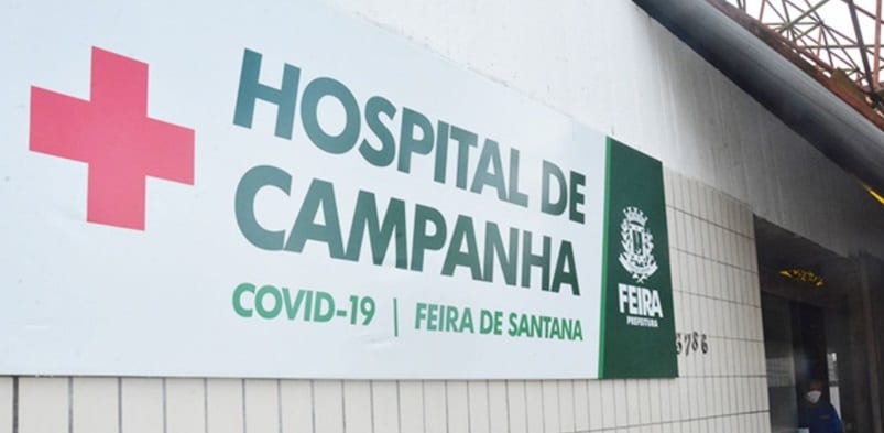 Feira de Santana: hospital de campanha tem 100% de ocupação de leitos de UTI para Covid-19; maioria dos casos graves é de jovens