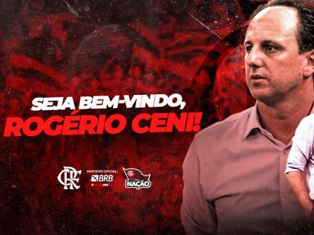 Oficial: Rogério Ceni é o novo técnico do Flamengo