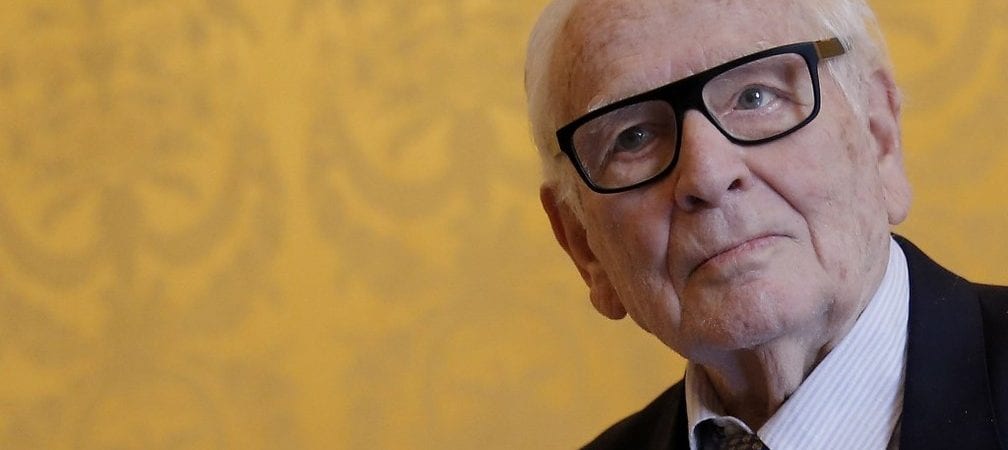 Morre aos 98 anos, o estilista francês, Pierre Cardin