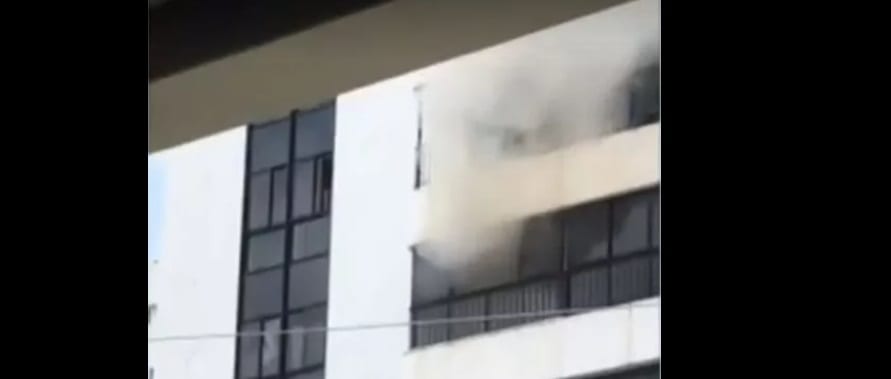 Salvador: apartamento pega fogo no bairro da Pituba