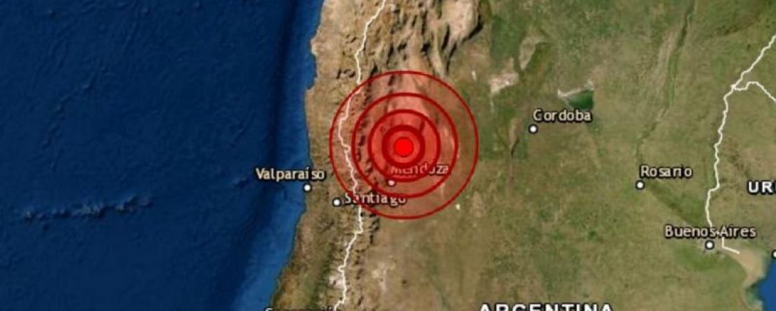 Terremoto é registrado perto da fronteira da Argentina com o Chile