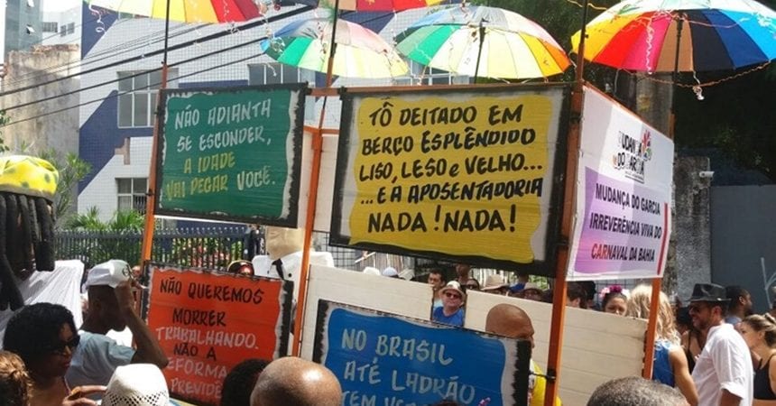 Mudança do Garcia: entidades protestam contra privatizações de estatais