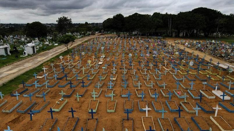 Brasil se arrasta para 288 mil vidas perdidas decorrentes da Covid-19