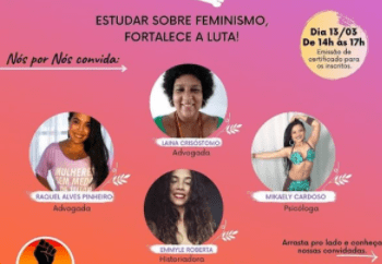Camaçari: Coletivo promove minicurso gratuito sobre feminismo e suas vertentes