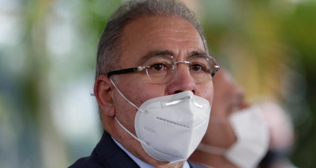 Ministro da Saúde testa negativo para Covid-19 e avisa: “Em breve retorno ao Brasil”
