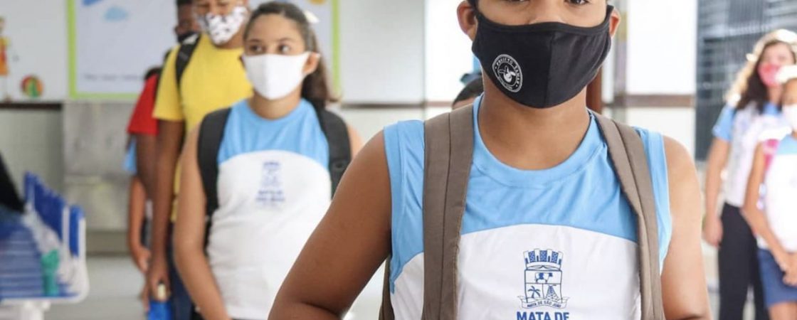 Oito escolas reabrem para atividades pedagógicas lúdicas em Mata de São João