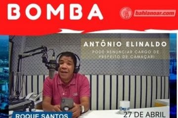 Exclusivo: Elinaldo Araújo poderá renunciar o cargo para disputar uma vaga na ALBA