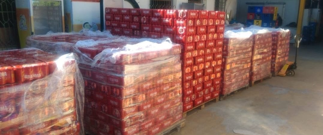Carga de cerveja avaliada em R$ 200 mil é recuperada em Ilhéus após roubo