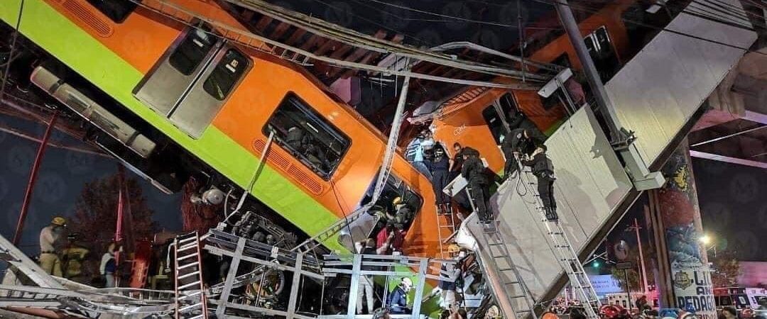 Viaduto do metrô desaba e 20 pessoas morrem na noite dessa segunda; sete estão em estado grave