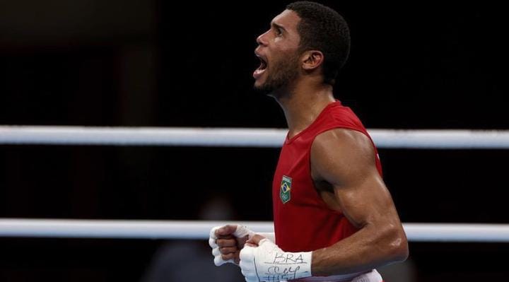 Boxeador baiano se classifica para quartas de final nas Olímpiadas de Tóquio