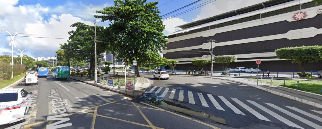 Obras do BRT interditam trecho da Avenida ACM neste sábado em Salvador
