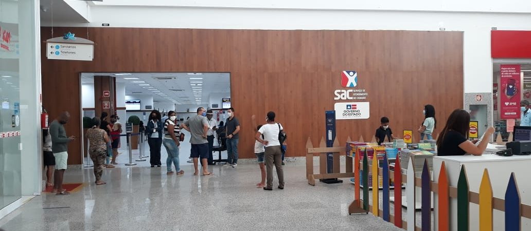 SAC do Boulevard Camaçari passa a exigir comprovante de vacina a partir de hoje