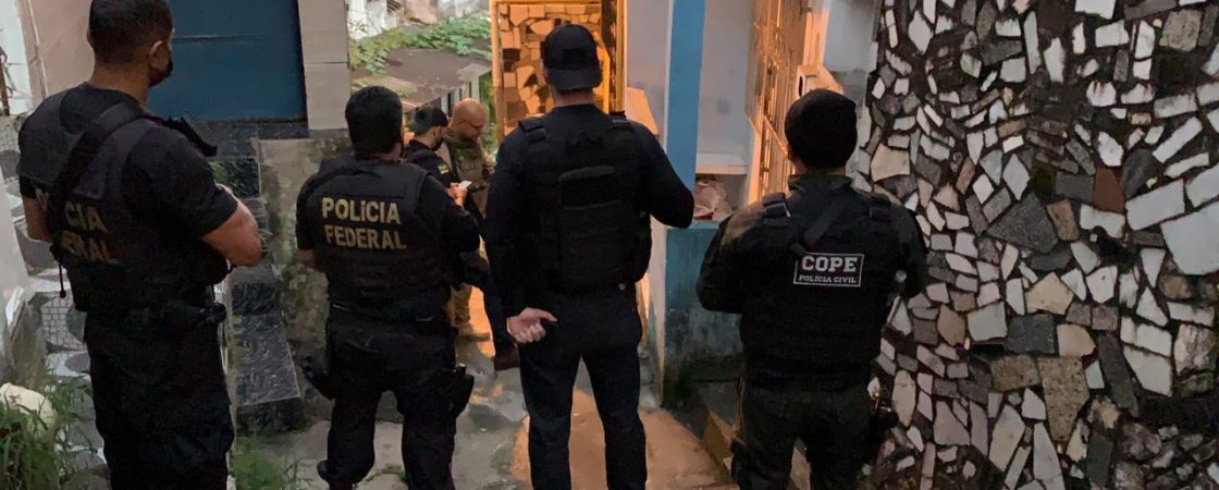 Chefe de organização criminosa e mais dois suspeitos de ataques a bancos são presos em operação das polícias Federal e Militar