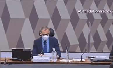 CPI: Senador denuncia ataque homofóbico de bolsonarista