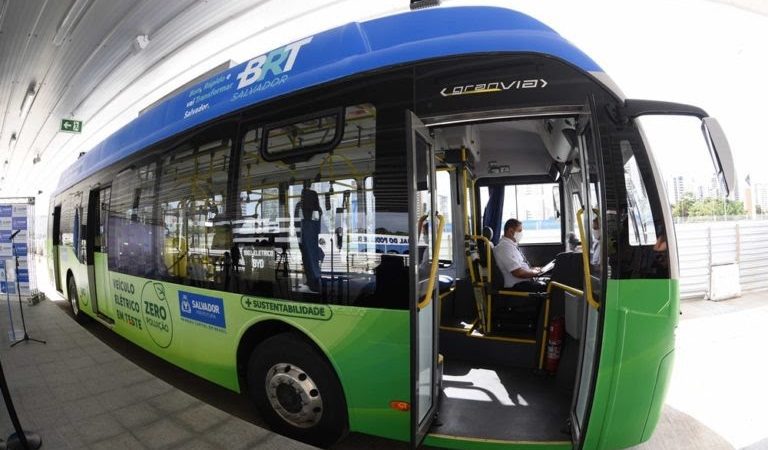 Ônibus elétricos passarão a integrar sistema de transporte de Salvador