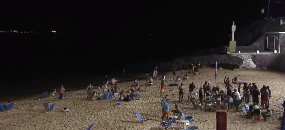 Jovem é morto a tiros na praia do Porto da Barra